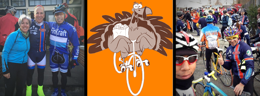 Turkeys on Bikes! It must be close to Thanksgiving.